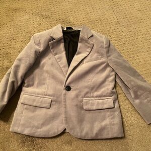 Rachel Zoe x Janie and Jack Grey Velvet Blazer (Size 2)